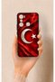 Infinix Hot 20I Compatible Turkish Flag Patterned Silicone Case