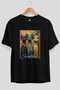 For the Love of Cats 66 Front Cat Printed Black Oversize T-Shirt 100% Cotton Unisex Cat Lover Premium Design