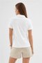 White Women's Polo Neck T-Shirt 26Y0602K1 - 4