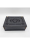 9-Compartment Wooden Tea Box Decorative Laser Cut with Lid Herbal Tea and Shake Tea Organizer Gift - 2