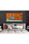 Alayra Kerala Mural Canvas Painting (Fabric,Extra Large,Multicolour) | | Ready for Framing - 3