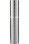 Refillable Travel Perfume Atomizer,5ml Portable Mini Spray Bottle,TSA Approved,Silver