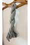 Linen Karatezgah Woven Buldan Model Scarf Bandana Shawl 30X170 cm 1 Piece - 5
