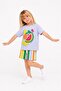 Girls' Summer Watermelon Pattern T-Shirt Shorts Set 3-10 Years - 4