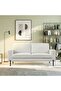 Benji 2 Seater Fabric Sofa | Two Seat Sofas | L152xW86xH86cm - Beige