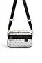 White - Black Monogram Women's Crossbody Bag Sp1280