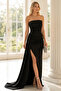 Open Shoulder Strapless Shiny Fish Cut Women's Evening Dress Tbsee03 - 2