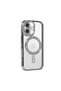 Glb-Stl41414 iPhone 17 Joke Glitter Magneticsafe Case - Silver - 2