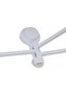 Towel Rack with 3 Rotating Bars EPSBA1550, Strong Suction Wall Mounted Towel Holder, White - 4