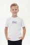 Round Neck Back Print Detailed Short Sleeve Boys' T-Shirt - 3