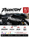 Phantom Motorcycle Fairing Sticker Set |   Yan Grenaj Writing |   3 Gifts Included