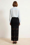 Women's Maxi Length Knitwear Skirt Lace Detailed Transparent Fabric High Waist Elastic Comfortable Cut Daily Modern - 5