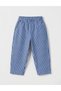 Unisex Children's Woven (Thin) Fabric Striped Balloon Cut Pants - 2