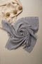 100% Cotton Natural Textured 4 Layer Muslin Baby Blanket - 4