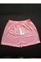 Pink with White Star Pattern, Elastic Waist, Flexible Milan Summer Shorts - 4
