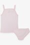 Girl's Athlete & Slip Set Jacquard 3-11 Years, Pink - 2