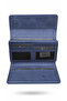 Wallet Unisex Original Leather Magnetic Phone Card Holder Money Size:19X10Cm. - 2