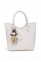 Women's Original Imported Product, Hand and Shoulder Bag with Cute Accessories and Pearls - 3
