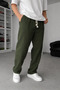 Men's Baggy Cut Muslin Trousers Comfortable Style Non-Sweating Lightweight Fabric - 6