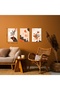 Boho Stil Tablo 3lü Set