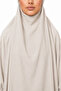 Premium Ash Ivory Jilbab - Prayer Set - 2