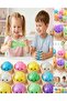 Dumpling Squishies Box, Glitter Dumpling Squishies Toy Gift, 1PCS Random Colors - 3