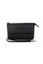 Men's Black Genuine Leather Multi-Compartment Portfolio Bag - 8