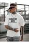Men's I Love My Wife Printed Oversize T-Shirt Casual Boyfirend - 2