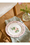 Esvab • Modern & Distinctive Parrot Printed Porcelain Cake Plate 19 cm