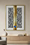 Aurum Divide Islamic Wall Art | Framed Canvas Print | Arabic Calligraphy Decor for Living Room, Bedroom, Office & Gift