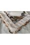 Handmade Needlework Writing, Scarf, Yemeni, Mevlit Cover, Head Cover, 4 Sides Embroidered, 100% Cotton, 100*100cm - 8