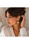 Sea Star Figured Seashell Dangle Earrings Gold Color Summer Stylish Earrings - 4