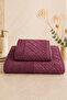 Sahara |   2-Piece Bath Towel Set |   Towel |   Bath Towel I Hammam Set I Dowry Towel |   (70 X 140 cm - 50 X 90 cm) - 2