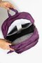 Unisex Purple School Bag, 16 Inch Laptop Travel Handbag, Crinkle Waterproof Fabric Backpack, 47X30Cm - 4