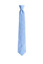 Gray Striped Blue Silk Tie – 8 cm Wide - 7