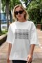 Eat Your Protein Oversize Front Printed White T-Shirt 100% Cotton Streetwear Premium Comfortable Fit - 5
