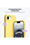 Silicone Case iPhone 16e, 6.1" Hypoallergenic Comfortable Grip Enhanced Protection | WIDGETS MATRIX - 4