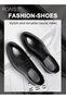 Formal Business Leather Shoes for Men High Fashion Textures Soft Sole Comfort Wedding Groom Shoes Me - 2
