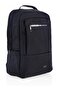51481 Black Backpack with Laptop Compartment and Trolley Strap and Anti-Sweat Feature - 2