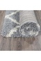 Fluffy Shaggy Grey Rectangular Carpet Ultra Soft Area Carpets For Bed Room Living Room And Dining Room Anti-Slip Floor Carpets Easy To Clean Made In Turkey - 6