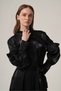 Women's Organza Dress Black 31363 - 3