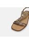 Large size women's sandals 41-42-43-44-mink - 5