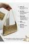 Women's Star Embroidered Chain Strap Baguette Shoulder Bag Women's Shoulder Bag - 8