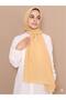 Medina Silk Shawl - Yellow Salmon Color