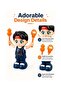 Boy Stunt Flip Action Toy With Voice Control Light Music And 360° Backflip Effects - 3