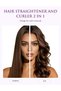 2-in-1 Hair Straighteners and Curler - Twist Floating Plates for Salon Waves, Curls, Straight Styles - 4