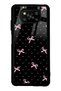 Xiaomi Poco X3 Glossy Phone Case with Pink Ribbon Design