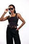Black Sectioned Underwire Bustier 8510 - 2