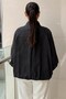 Front Pleated Detailed Zippered Advertized Sleeve Lined Bomber Jacket - 4