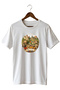 Unisex Romania Themed Printed Crew Neck Casual Cotton T-Shirt